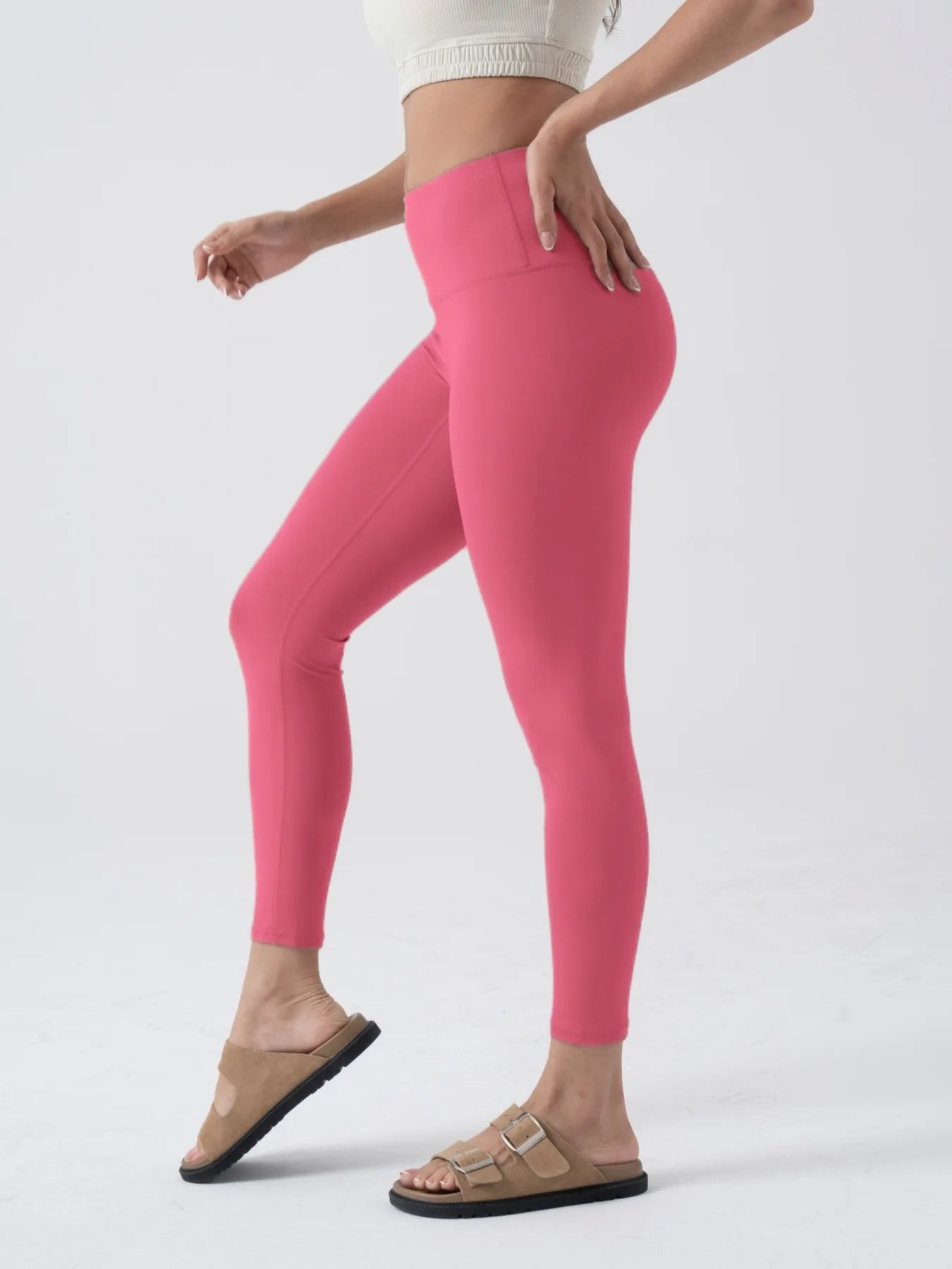 High-Waist Seamless Fitness Leggings